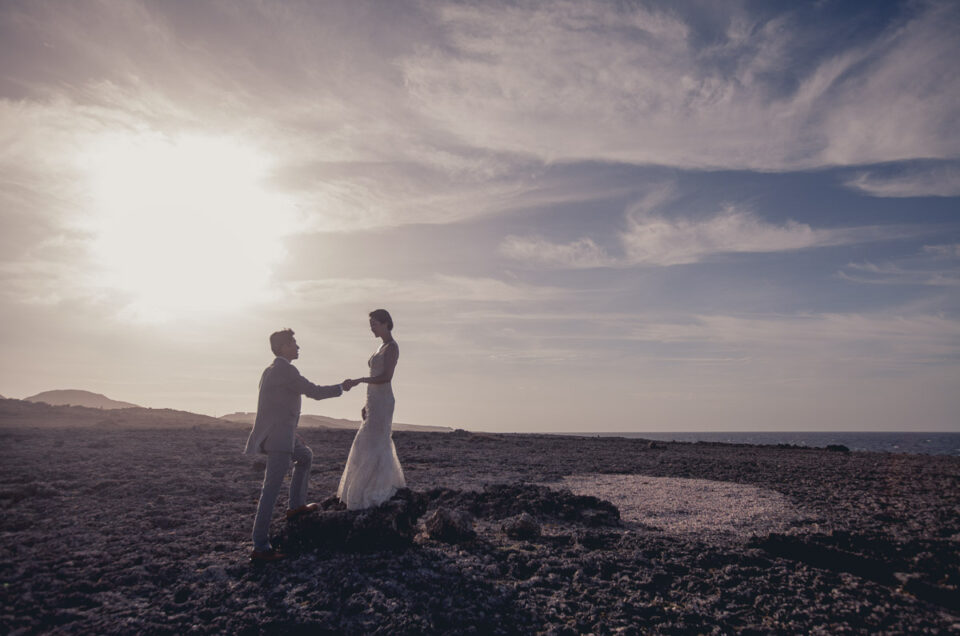 Laura & Robert Wedding Bridal Portrait Outdoor Curacao