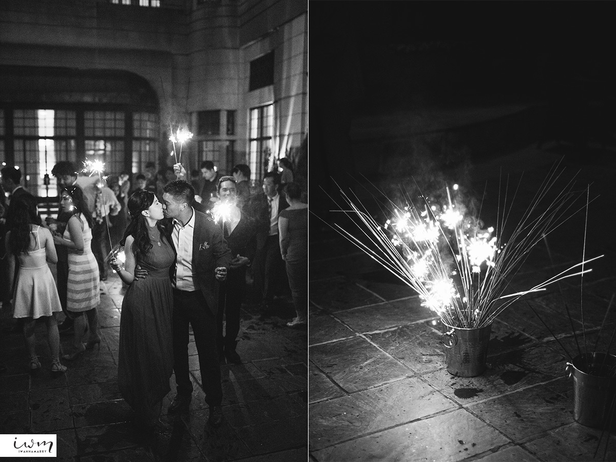 Christy & David Sparklers