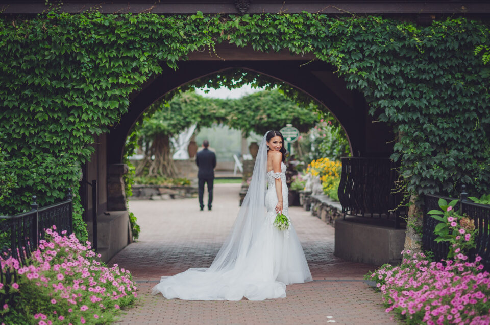 Chelsea & Mitchell First Look Photo Saint Clements Wedding Photo