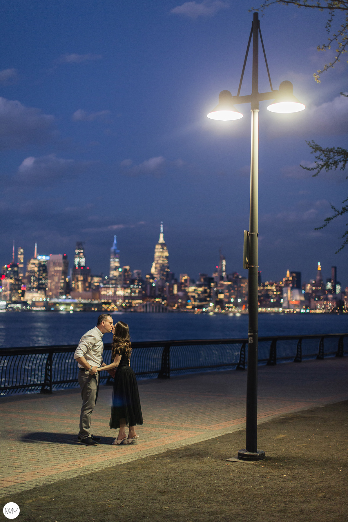 engagement photos in hoboken nj