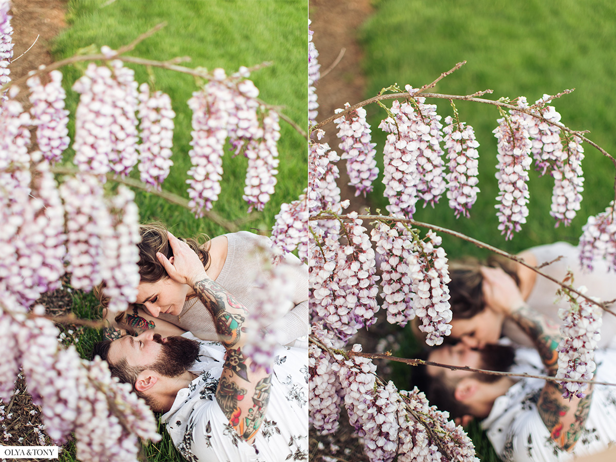 engagement photos at grounds for sculpture hamilton nj 1