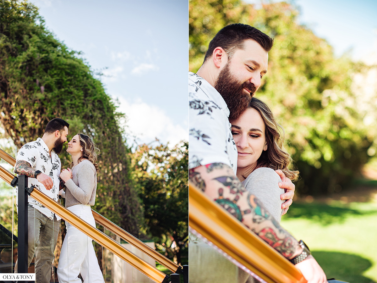 engagement photos at grounds for sculpture hamilton nj 17