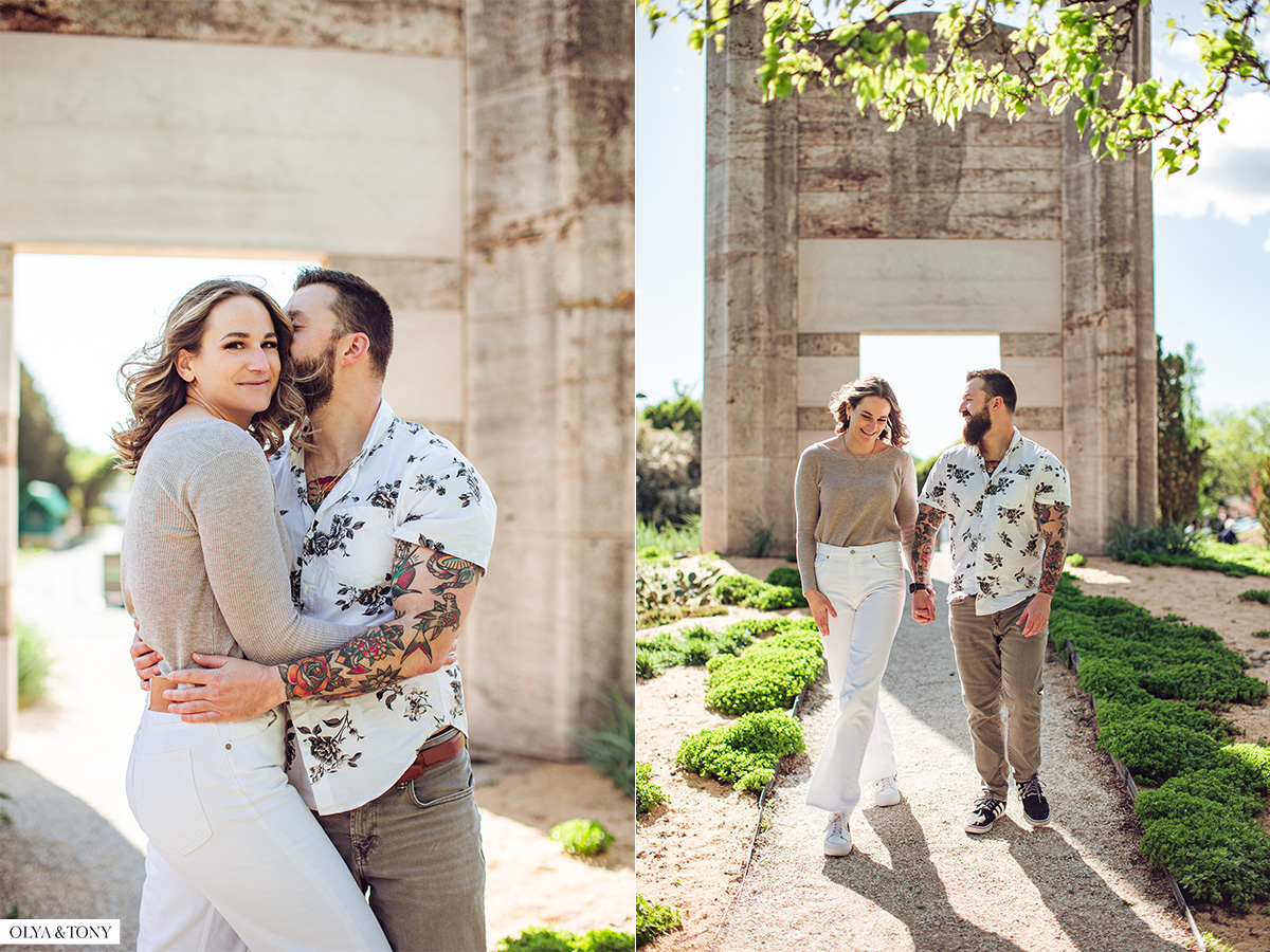 engagement photos at grounds for sculpture hamilton nj 18