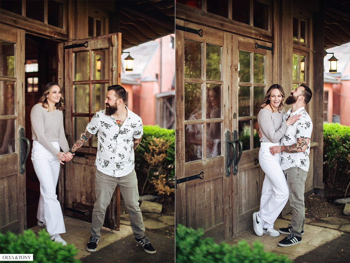 engagement photos at grounds for sculpture hamilton nj 2