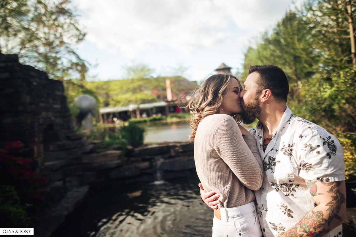 engagement photos at grounds for sculpture hamilton nj 3