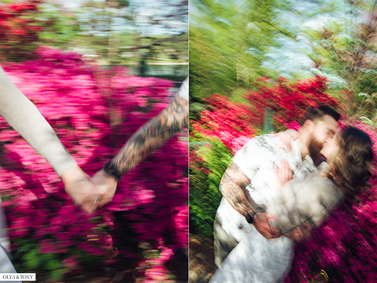 engagement photos at grounds for sculpture hamilton nj 5