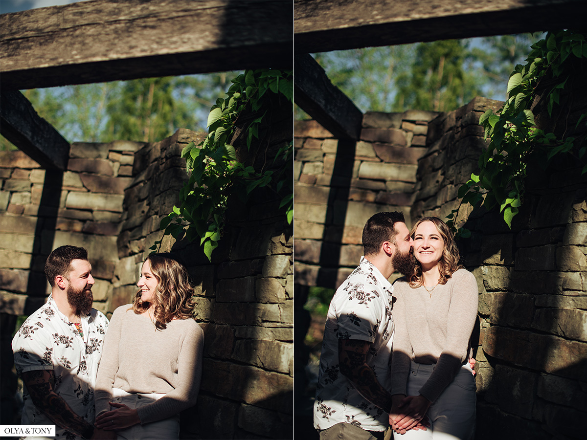 engagement photos at grounds for sculpture hamilton nj 6
