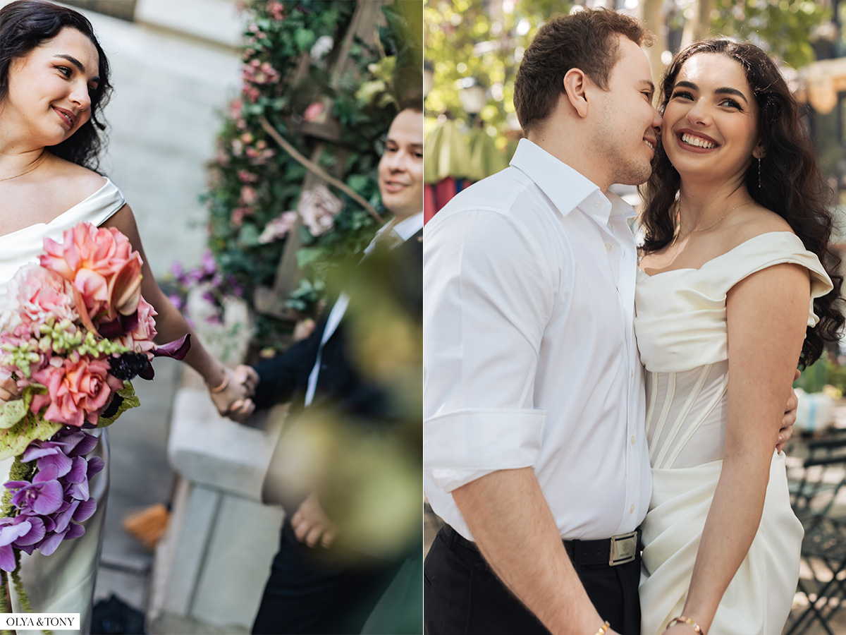 engagement photos at petrossian new york 1