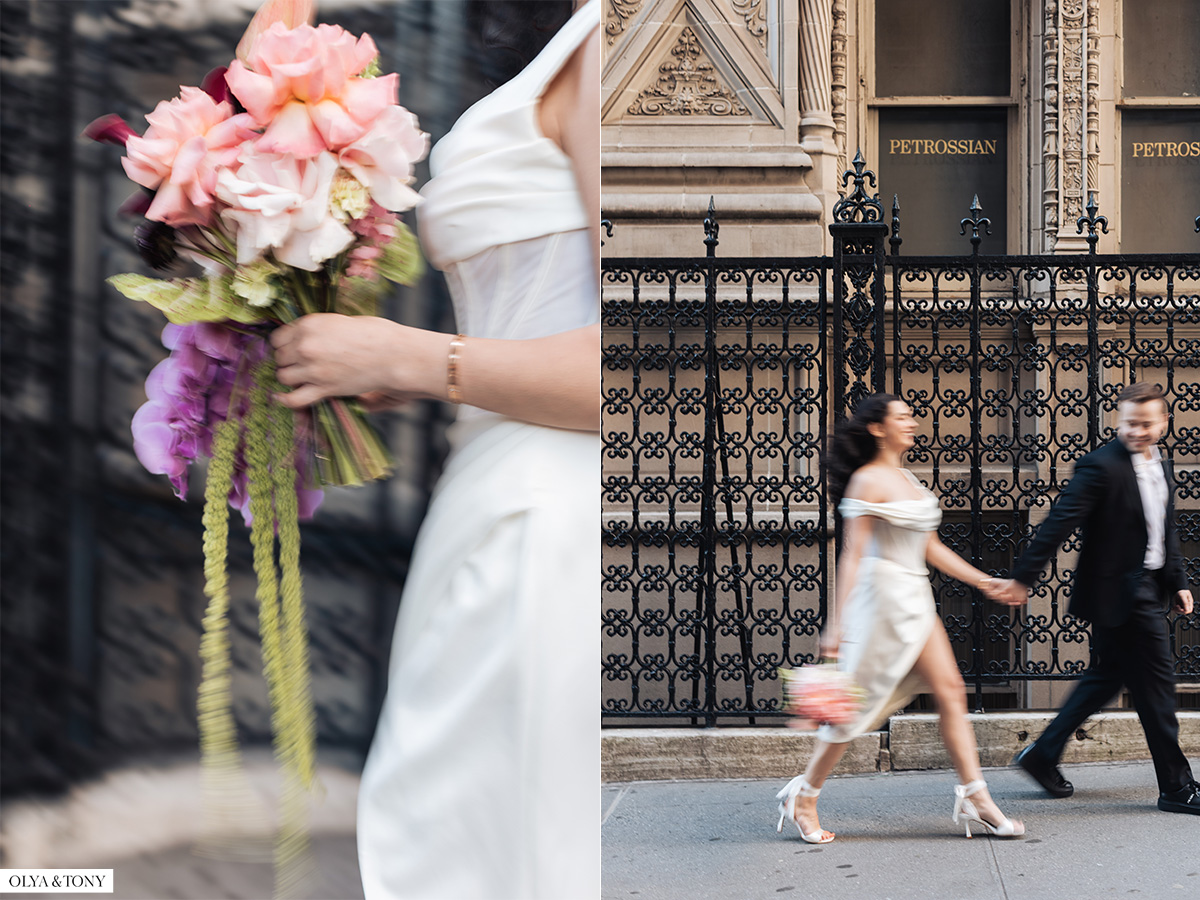 engagement photos at petrossian new york 13
