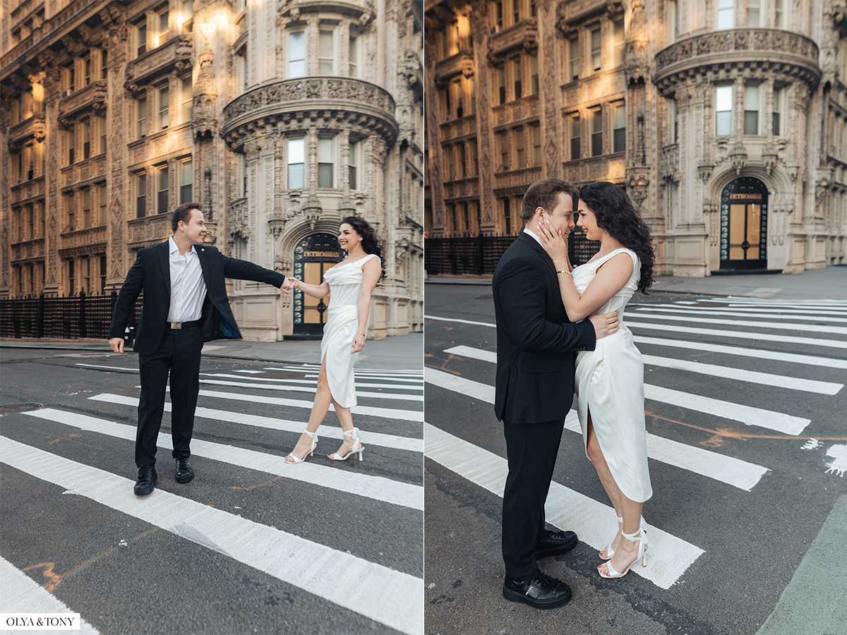 engagement photos at petrossian new york 18