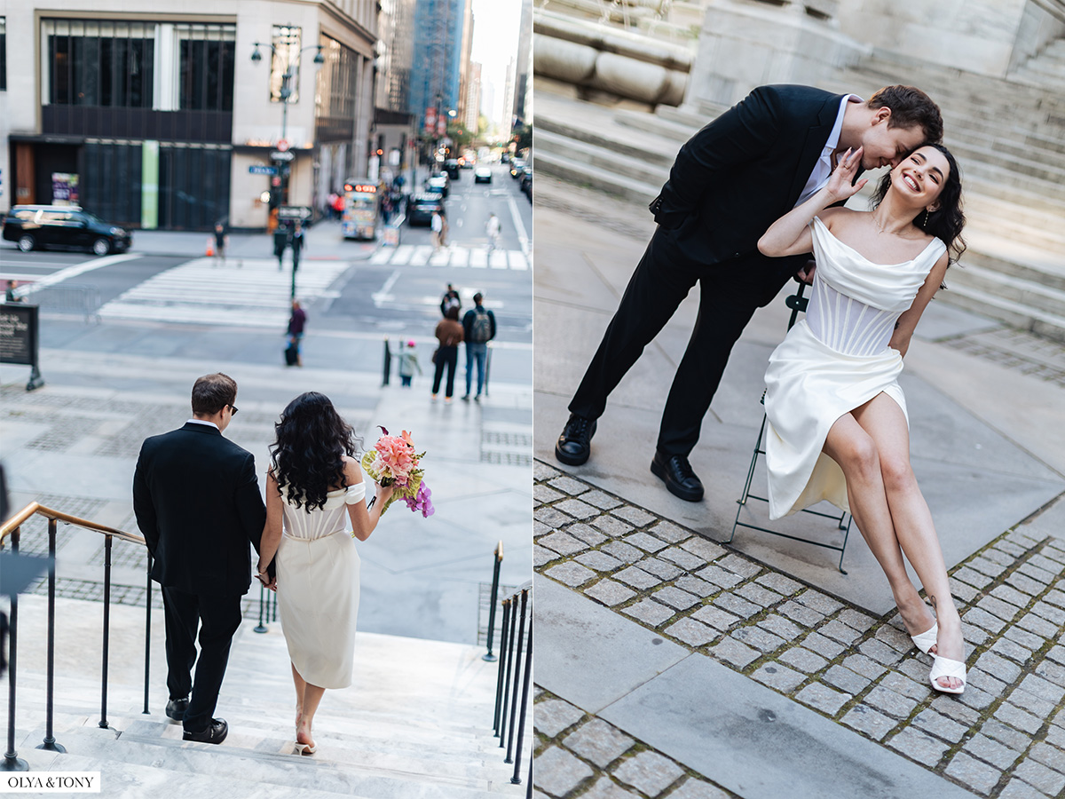 engagement photos at petrossian new york 3