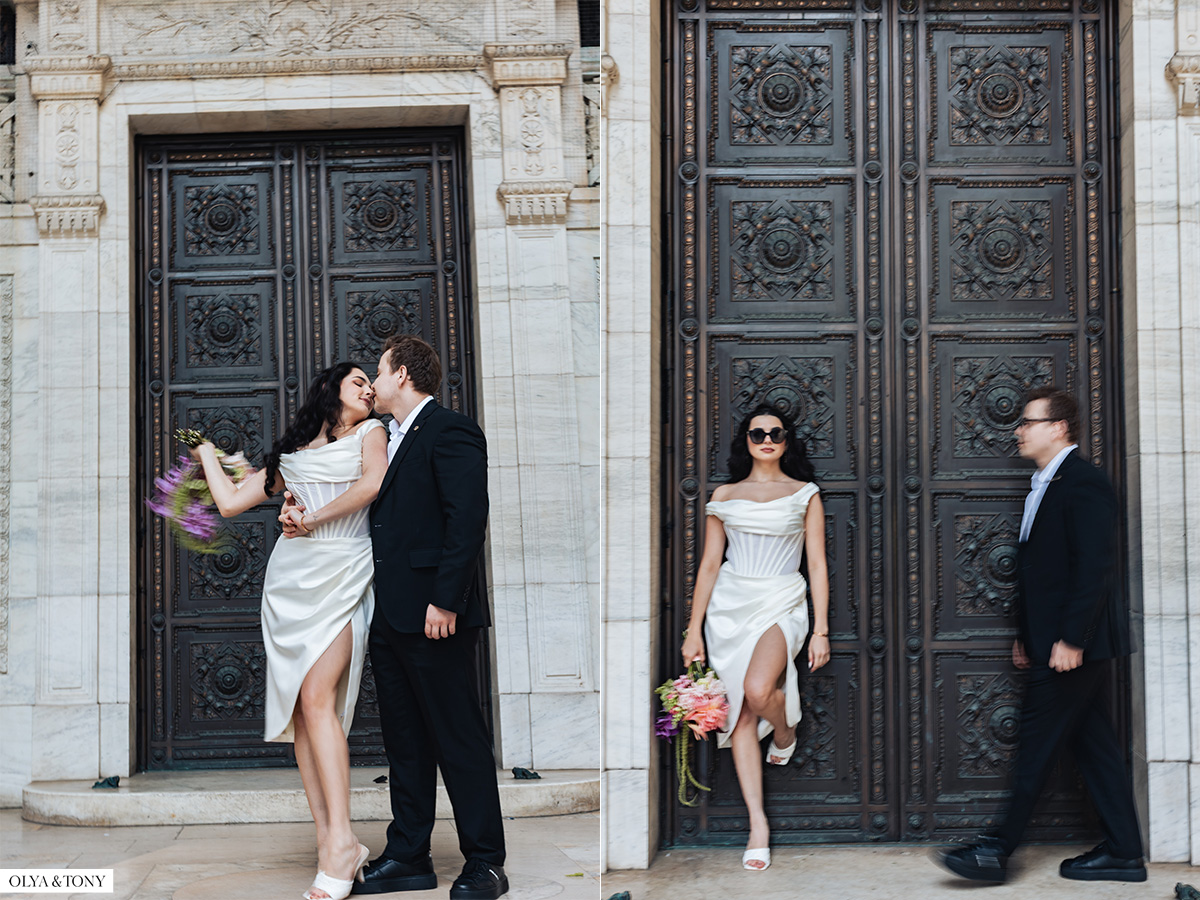 engagement photos at petrossian new york 4