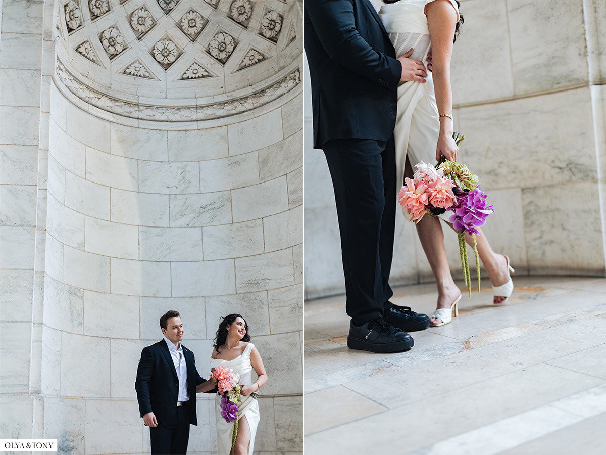 engagement photos at petrossian new york 5