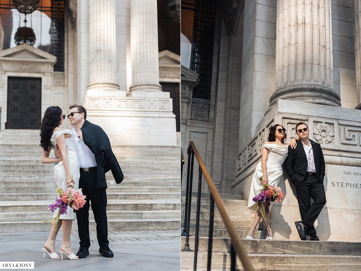 engagement photos at petrossian new york 6