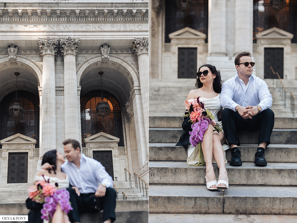 engagement photos at petrossian new york 7
