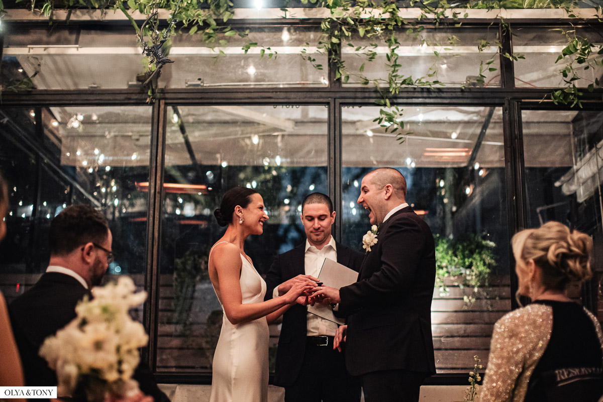 wedding at beekman tower and bottino new york 34