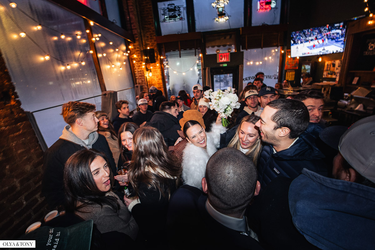 wedding at beekman tower and bottino new york 36