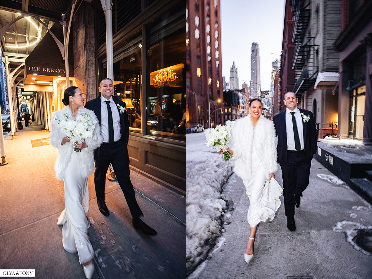 wedding at beekman tower and bottino new york 37