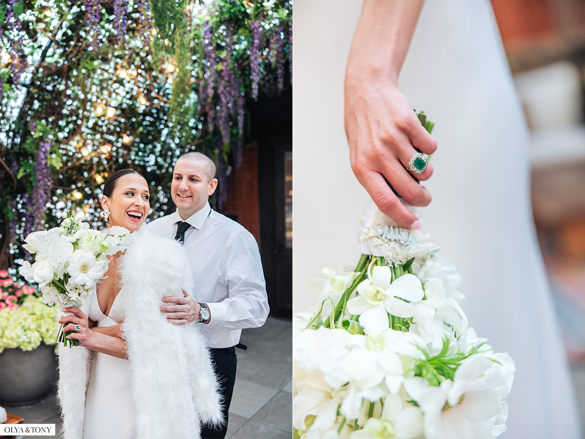 wedding at beekman tower and bottino new york 39