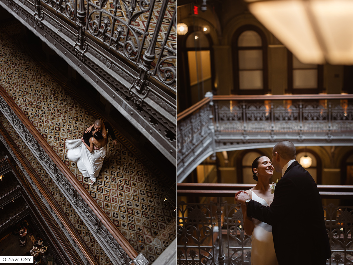 wedding at beekman tower and bottino new york 43
