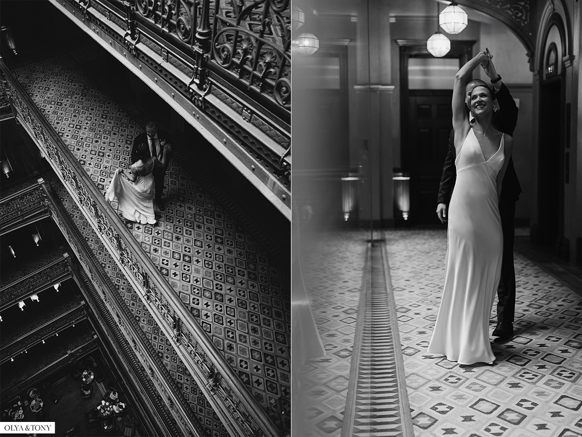 wedding at beekman tower and bottino new york 44